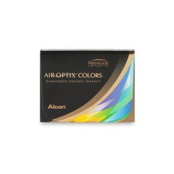 Alcon Air Optix Colors (2er Packung) Monatslinsen (6 dpt & BC 8.6), Pure Hazel