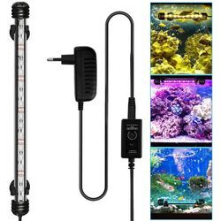 VINGO 28cm LED Aquarium Beleuchtung Aquariumleuchte RGB Fisch Tank Strahler Schalentiere