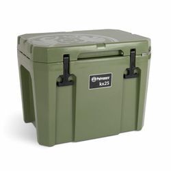 Kühlbox 25 Liter kx25 Oliv für Camping, Angeln und Picknick / Stromunabhängig - Petromax