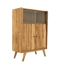 allnatura - Highboard "Lasala" | Sideboards & Highboards | Kernbuche