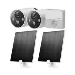 TP-Link Tapo C420S2 - Intelligentes 2-Kamera Sicherheitssystem + A200 Solarpanel 2er-Set