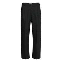 Stoffhose CASUAL FRIDAY "Stoffhose CFGRANT 0153 wide garbadine pants" Gr. 31, Länge 34, schwarz (black beauty) Herren Hosen