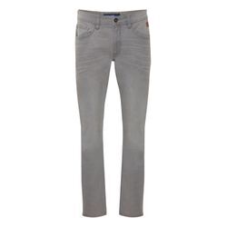 5-Pocket-Hose BLEND "5-Pocket-Jeans BHTaifun" Gr. 31, Länge 32, grau (denim grau) Herren Hosen