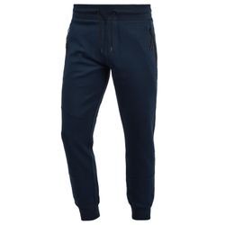 Jogginghose SOLID "Jogginghose SDGello" Gr. L, N-Gr, blau (insignia b), Herren, Obermaterial: 95% Baumwolle CO. 5% Viskose LENZINGu00bf ECOVEROu00bf CV LenzEcov., Hosen