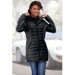 VIVANCE ACTIVE Steppjacke schwarz Gr. 34 für Damen. Figurbetont