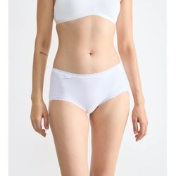 sloggi - Midi - White 0046 - sloggi / Cotton Lace - Unterwäsche für Frauen