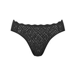 sloggi - Slip mit hohem Beinausschnitt - Black 00XS - sloggi Zero Feel Bliss - Unterwäsche für Frauen