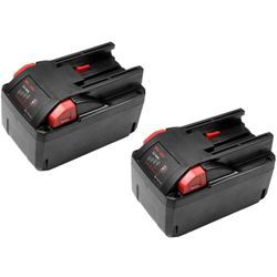 2x Trade-shop Li-Ion Werkzeug-Akku 28V 5000mAh für aeg Milwaukee HD28 ag, HD28 ag 125 Winkelschleifer, HD28 cs, HD28 ms, V28 cs, V28 ms Handkreissäge