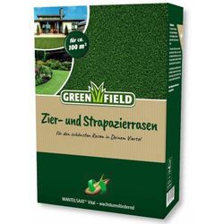 Zierrasen Strapazierrasen 2 kg Rasensamen Grassamen Englischer Rasen - Greenfield