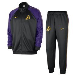 Los Angeles Lakers Club Courtside City Edition Nike NBA-Trainingsanzug (Herren) - Schwarz