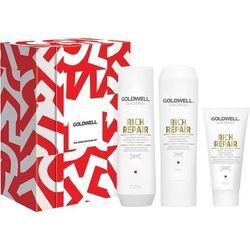 Goldwell Dualsenses Rich Repair Geschenkset DS RR Shampoo 250 ml + DS RR Conditioner 200 ml + DS RR 60s Treatment 50 ml