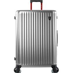 Hartschalen-Trolley HEYS "Smart Luggage, 76 cm" Gr. B/H/T: 52cm x 76cm x 30cm 109 l, silberfarben (silber) Koffer Heys x Joachim Llambi Smart Gepäck mit App-Funktion