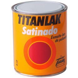 Titan - Polyurethan-Lackierung lak satin white 750ml 11140034