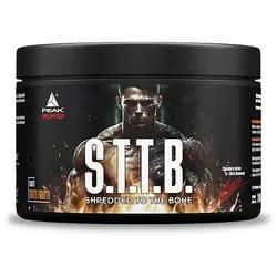 PEAK S.T.T.B - Shredded to the bone - 240g - Geschmack Tutti Frutti I 30 Portionen I Shredded to the Bone I Diät Drink I mit Sinetrol®, Zynamite® und GBBGO® I ohne Koffein I zum Abnehmen