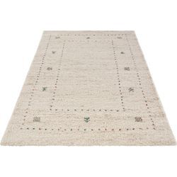 Hochflor-Teppich HANSE HOME "TEO" Gr. 3, beige (creme), Teppiche, B: 120cm, 30mm, L: 170cm Shaggy, Flokati, Weich, Boho, Wohnzimmer, Schlafzimmer, Kinderzimmer