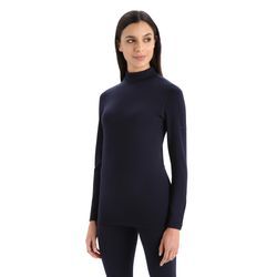 Icebreaker 260 Tech Merino Rollkragenpullover - Frau - Midnight Navy - Größe S