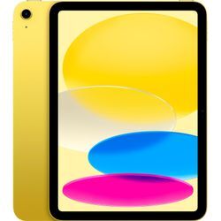 APPLE Tablet "10,9" iPad Wi-Fi 64GB 10th. Generation", gelb, B:17,95cm H:24,86cm T:0,7cm, Tablets/E-Book Reader