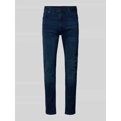 Slim Fit Jeans mit Stretch-Anteil Modell 'CORE BLEECKER'