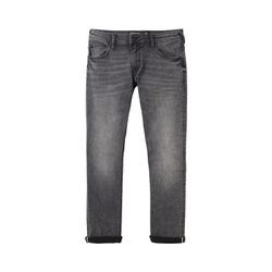 TOM TAILOR DENIM Herren Aedan Straight Jeans, grau, Uni, Gr. 28/32