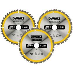 Dewalt - Kreissaegeblatt-Set 3-tlg.