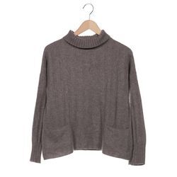 FTC Cashmere Damen Pullover, grau, Gr. 34