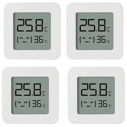 Alovez - Teile Xiaomi bt Thermometer 2 Drahtloser intelligenter elektrischer digitaler Hygrometer-Feuchtigkeitssensor Funktioniert mit der Xiaomi-App