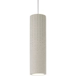 Pendelleuchte PACO HOME "BAROLL" Lampen Gr. Ø 7cm, beige (sand) LED, GU10, Lampe Für Wohnzimmer Esszimmer Küche, Höhenverstellbar