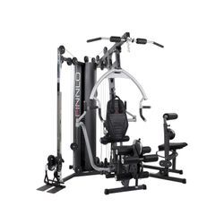 Kraftstation FINNLO BY HAMMER "Autark 6600", schwarz (anthrazit, schwarz), KraftstationenB:263cm H:223cm L:190cm, multifunktionale Fitnessstation, max. Trainingsgewicht 110 kg, B:263cm H:223cm L:190cm