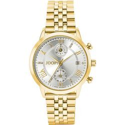 Chronograph JOOP "2025961" Armbanduhren goldfarben Damen Armbanduhr, Quarzuhr, Damenuhr, Stoppfunktion