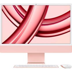 APPLE iMac "iMac 24''", Computer, pink, Mac OS, 8 GB RAM 256 GB SSD