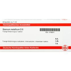 Stannum Metallicum D8 Ampullen 8 ML