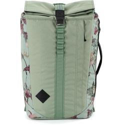 Freizeitrucksack NITRO "Scrambler", Gr. B/H/T: 30cm x 47cm x 12cm, grün (dead flower), Polyester, Rucksäcke, Rucksack für Alltag, Arbeit & Reise mit Roll-Top, Cityrucksack