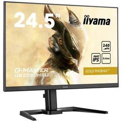 Iiyama G-Master Gold GB2590HSU-B5 LCD-Monitor EEK E (A - G) 62.2 cm (24.5 Zoll) 1920 x 1080 Pixel 16:9 0.4 ms HDMI®, DisplayPort, Kopfhörer (3.5 mm Klinke),