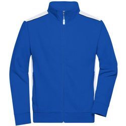 James & Nicholson Sweat-Jacke Herren JN870 Gr. 2XL royal/white