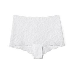 Tchibo Spitzen-Panty - Weiss - Gr.: M