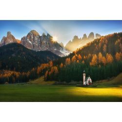 Fototapete PAPERMOON "Photo-Art KRZYSZTOF BROWKO, SANTA MADDALENA", bunt, B:5,00m L:2,80m, Vlies, Tapeten