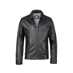 Bugatti Lederjacke Herren, schwarz