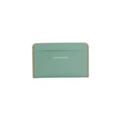 Horizn Studios | Kreditkartenetuis | Cardholder in Marine Green / Neon