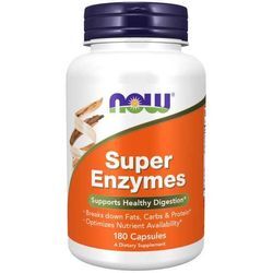 Now Foods, Super Enzymes, 180 Kapseln, sojafrei, glutenfrei [221,48 EUR pro kg]