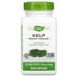 Nature, s Way, Kelp, Whole Thallus, 600 mg, 180 vegane Kapseln []