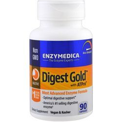 Enzymedica, Digest Gold with ATPro, 90 Kapseln [3.690,00 EUR pro kg]