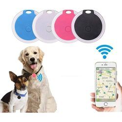 GPS-Hunde-Tracker mit Anti-Verlust-Funktion – Halsband mit Alarm für Haustiere und Kinder, Mini-SOS-Navigation Kunstpflanzen