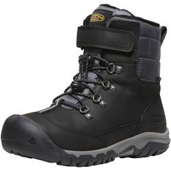 Winterstiefel KEEN "KANIBOU WP" Gr. 37, schwarz (schwarz, magnet), Damen, Synthetik, Schuhe Winterboots Schnürboots, Snowboots, Winterboots, Winterschuhe, wasserdicht