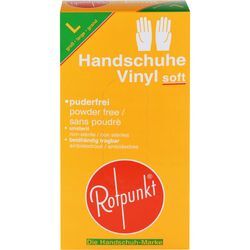 Handschuhe Vinyl Soft Größe L 100 ST