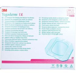 Tegaderm 3M Iv Trans. Filmv. Port Adh.free Wi 25 ST