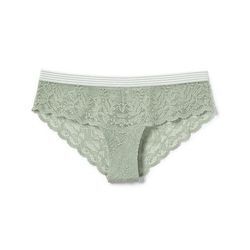 Tchibo Spitzen-Panty - Grün - Gr.: M