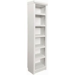 Bücherregal HOME AFFAIRE "Soeren", beige (cremeweiß), H:185cm, Regale, aus massiver Kiefer, in 2 Höhen, Tiefe 29 cm, mit viel Stauraum