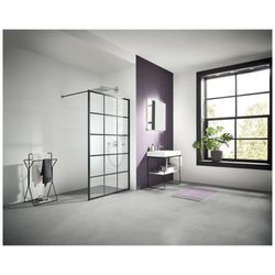 Kermi WALK-IN XD WW1 0900x 2000 BV: 880-900 SWS ESG klar Clean XDWW1090203PK