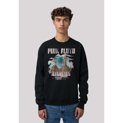 Sweatshirt F4NT4STIC "Pink Floyd Animal Factory", Herren, Gr. L, schwarz, Obermaterial: 85% Baumwolle, 15% Polyester, casual, regular fit, Rundhals, Langarm ohne Bündchen, Sweatshirts, Premium Qualität