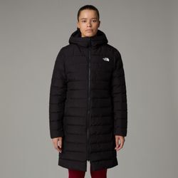 Steppmantel THE NORTH FACE "W ACONCAGUA PARKA", Damen, Gr. S, schwarz (tnf schwarz), Steppware, Obermaterial: 100% Polyester. Wattierung: 50% Daunen, 50% Polyester, unifarben, sportlich, Mäntel, Topseller